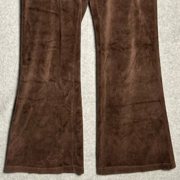 Sunday‎ Best Aritzia Sz S Flared Velour Pull-On Lounge Pants Mocha Comfort Cozy - Picture 7 of 9